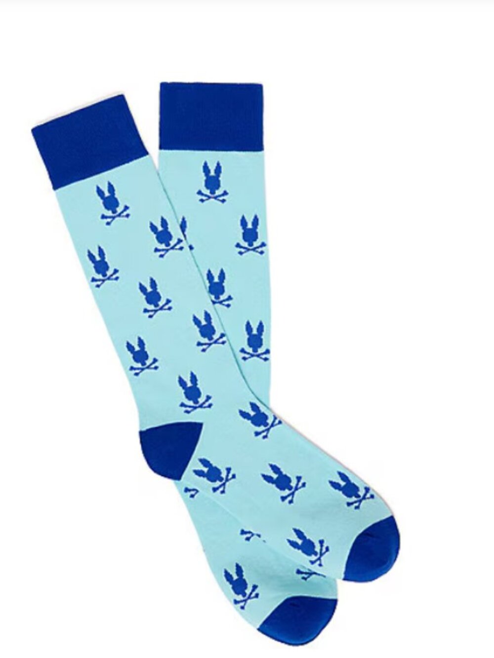 Psycho Bunny All Over Bunny Dress Socks Antigua